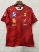 2025 26 Ferrari red new F1 shirt S-5XL